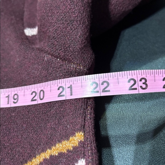 Nine West Knit Open Front Long Line Cardigan,2 pockets, Geometric swirl print - Picture 7 of 10